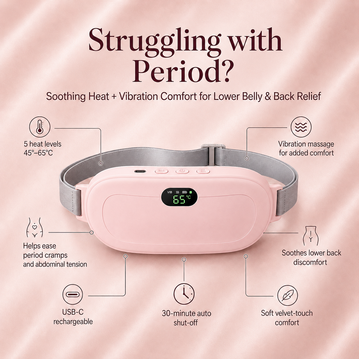 Premium Period Heating Pad